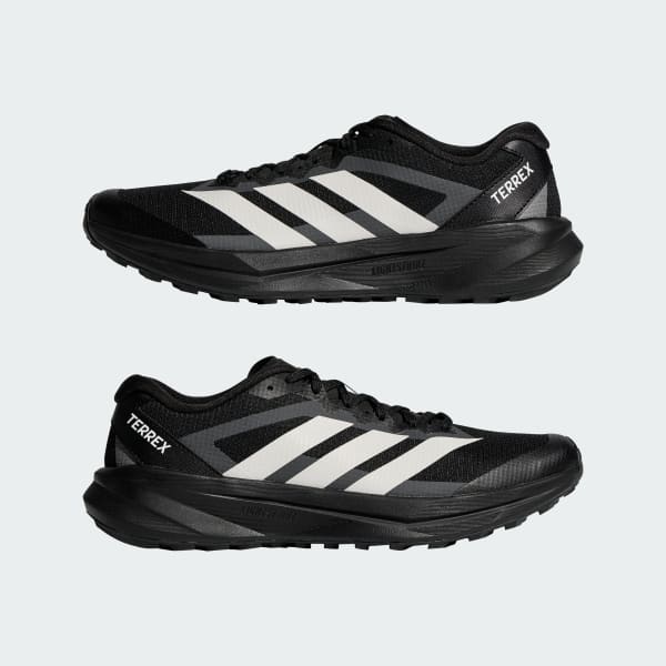Cheap adidas Terrex Agravic Lite 男鞋 越野跑鞋 黑灰款 KK1873