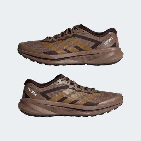 Cheap adidas Terrex Agravic Lite 越野跑鞋 地層色/棕氧化/極光咖啡 KK1874