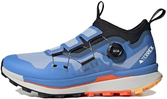 adidas Terrex Agravic Pro Trail Running Shoes 'Blue Dawn Impact Orange' HR1079 adidas Terrex Agravic Pro Trail Running Shoes 'Blue Dawn Impact Orange' HR1079