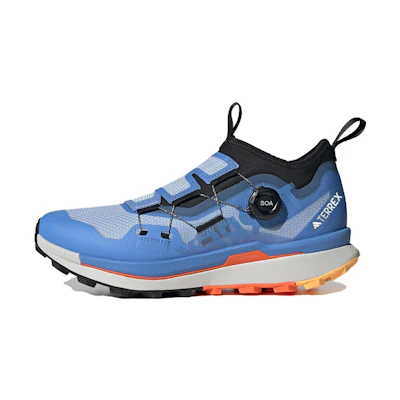adidas Terrex Agravic Pro Trail Running Shoes 'Blue Dawn Impact Orange'