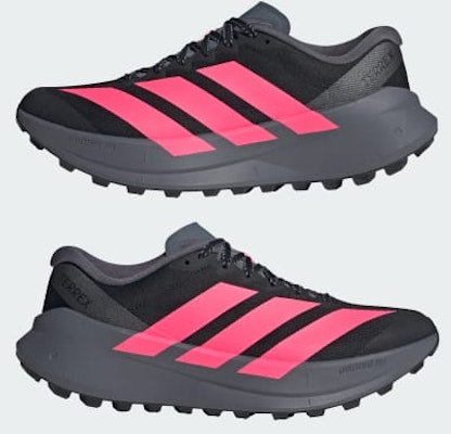 adidas TERREX Agravic SL Trail Running Shoes Core Black/Solar Turbo/Aurora Onix KZ8663 2