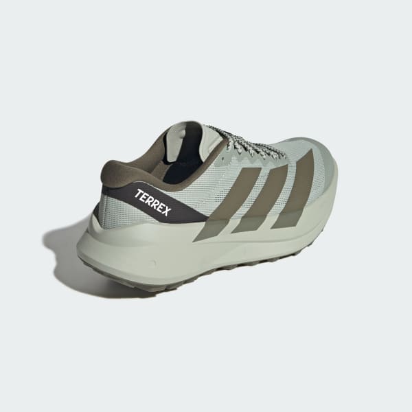 Details for adidas Terrex Agravic SL Kasut Larian Trail Hijau Halo/Olive Strata/Pulse Mint KZ9653