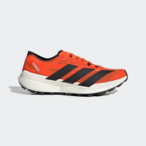 adidas TERREX Agravic Speed 2 Trail Running Shoes Semi Impact Orange/Core Black/Lucid Tangerine JR9102