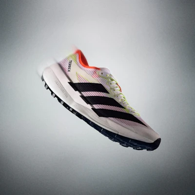 adidas Terrex Agravic Speed 2 越野跑鞋 白色/黑色/橙色 JS3536 5