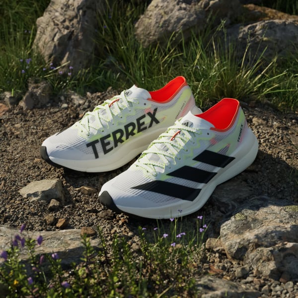 Details for adidas Terrex Agravic Speed 2 越野跑鞋 白色/黑色/橙色 JS3536