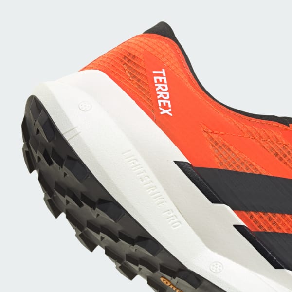 Sizing adidas TERREX Agravic Speed 2 Sepatu Trail Run Orange/Core Black/Lucid Tangerine JR9102