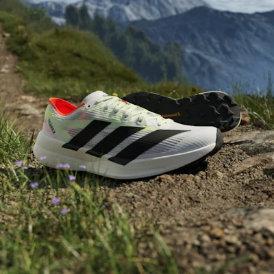 adidas Terrex Agravic Speed 2 越野跑鞋 白色/黑色/橙色 JS3536 1