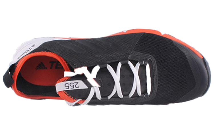 Shop adidas Terrex Agravic Speed 戶外 耐磨防滑 低筒 跑步鞋 男款 石墨灰