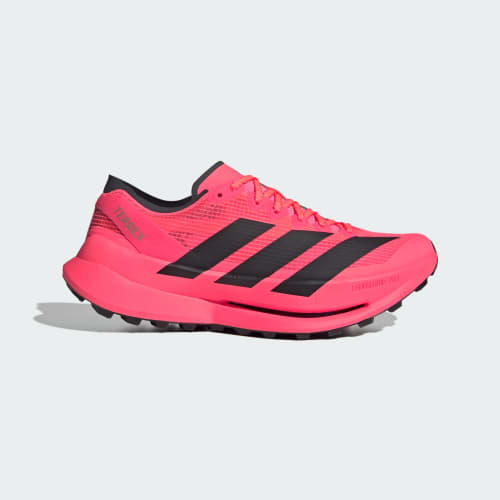 adidas Terrex Agravic Speed Ultra 2 Trail Running Shoes Solar Turbo/Core Black/Carbon KZ6512
