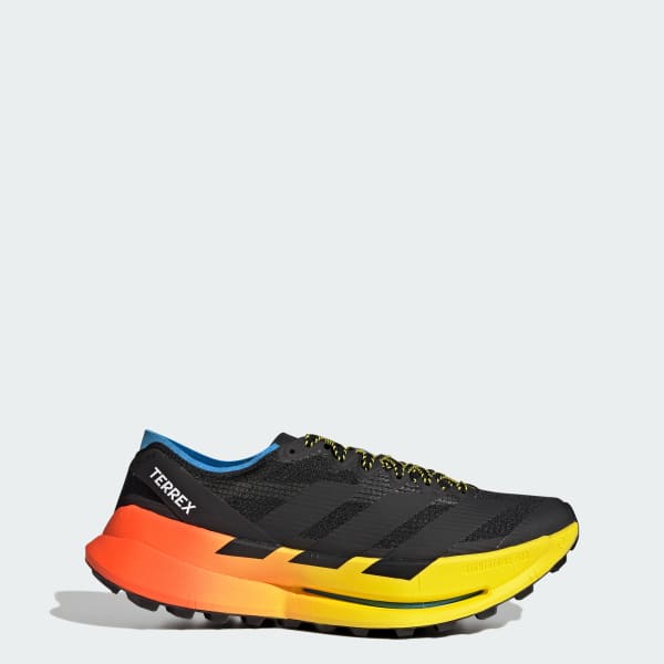 adidas Terrex Agravic Speed Ultra 2 Trail Running Shoes Core Black/Core Black/Lucid Ray Blue HP7008