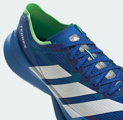 adidas Terrex Agravic Speed Ultra 2 跨山越野跑鞋 藍/白/萊姆綠 JR9100 3
