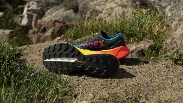 Order 阿迪达斯 Terrex Agravic Speed Ultra 2 黑色蓝光越野跑鞋 HP7008