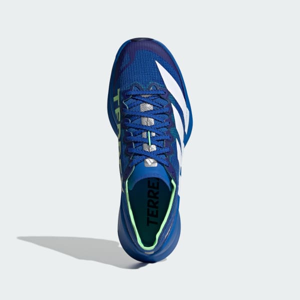 Lookbook adidas Terrex Agravic Speed Ultra 2 跨山越野跑鞋 藍/白/萊姆綠 JR9100