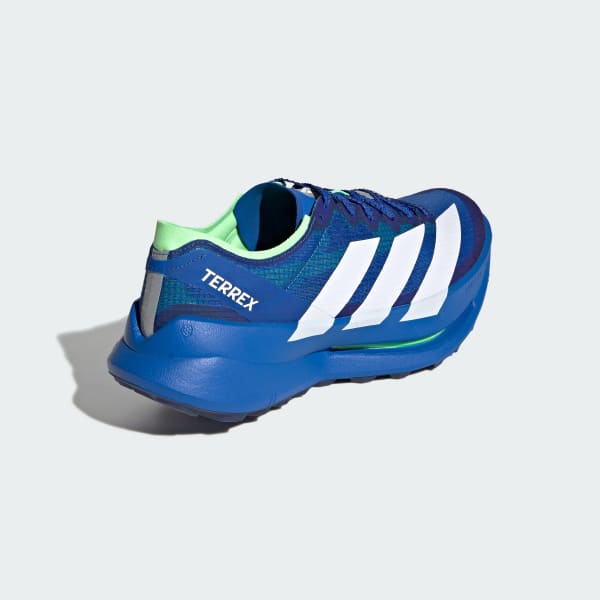 Details for adidas Terrex Agravic Speed Ultra 2 跨山越野跑鞋 藍/白/萊姆綠 JR9100