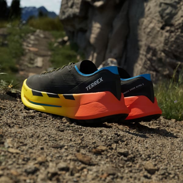 Details for 阿迪达斯 Terrex Agravic Speed Ultra 2 黑色蓝光越野跑鞋 HP7008