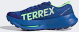 Sizing adidas Terrex Agravic Speed Ultra 2 跨山越野跑鞋 藍/白/萊姆綠 JR9100