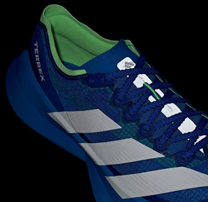 adidas Terrex Agravic Speed Ultra 2 跨山越野跑鞋 藍/白/萊姆綠 JR9100 1