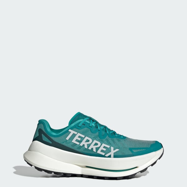 Adidas TERREX Agravic Speed Ultra Trail Running Shoes Pure Teal/Grey One/Aurora Ivy JR5238