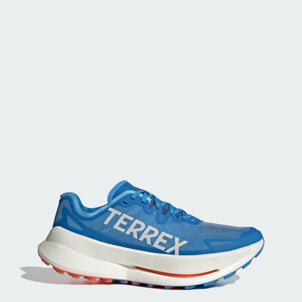 Adidas TERREX Agravic Speed Ultra Trail Running Shoes Pulse Blue/Grey One/Semi Impact Orange IH0979