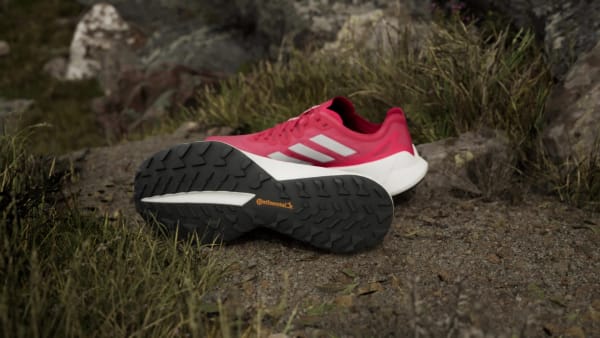 Adidas TERREX Agravic Speed Ultra Trail Running Shoes Pure Ruby/Grey One/Lucid Red 圖 2