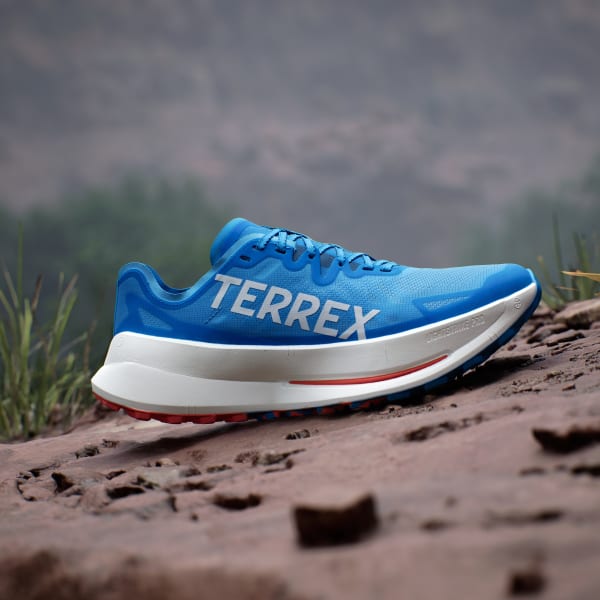 Lookbook Adidas TERREX Agravic Speed Ultra Trail Running Shoes Pulse Blue/Grey One/Semi Impact Orange IH0979