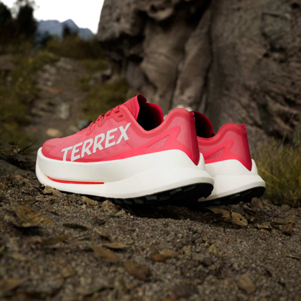 Adidas TERREX Agravic Speed Ultra Trail Running Shoes Pure Ruby/Grey One/Lucid Red 圖 6