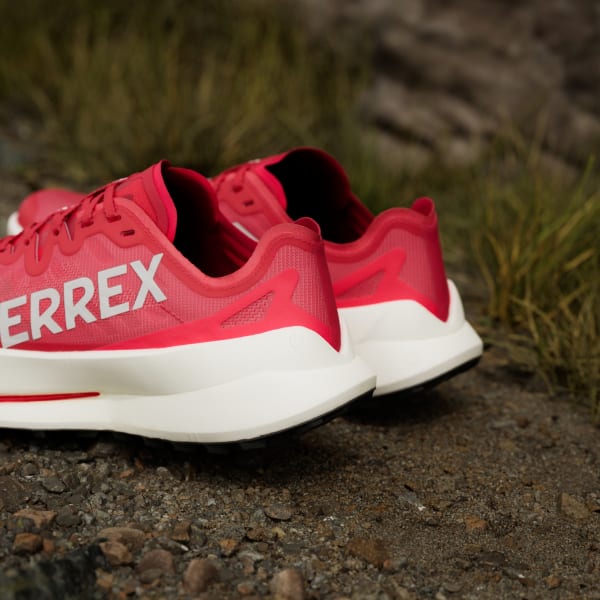 Adidas TERREX Agravic Speed Ultra Trail Running Shoes Pure Ruby/Grey One/Lucid Red 圖 9