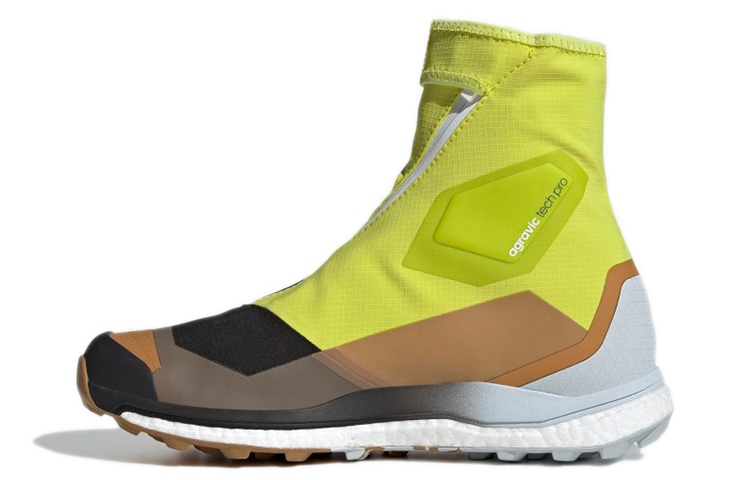 adidas Terrex Agravic Tech Pro Trail 'Black Yellow' G55455