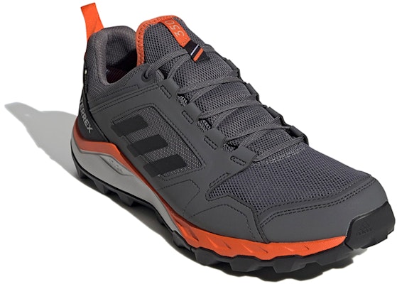 adidas Terrex Agravic Tr Gore-Tex Trail 'Abu-Hitam-Oranye' EF6869 Lookbook adidas Terrex Agravic Tr Gore-Tex Trail 'Abu-Hitam-Oranye' EF6869