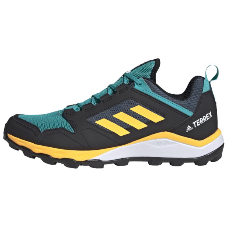 adidas Terrex Agravic Trail Running 'Hi-Res Aqua Solar Gold' FV2418