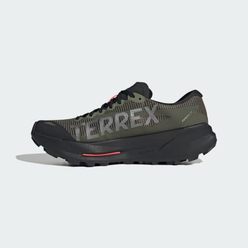 Details for 阿迪达斯 Terrex Agravic TT 越野跑鞋 橄榄绿/铁金属/太阳红 KH7416