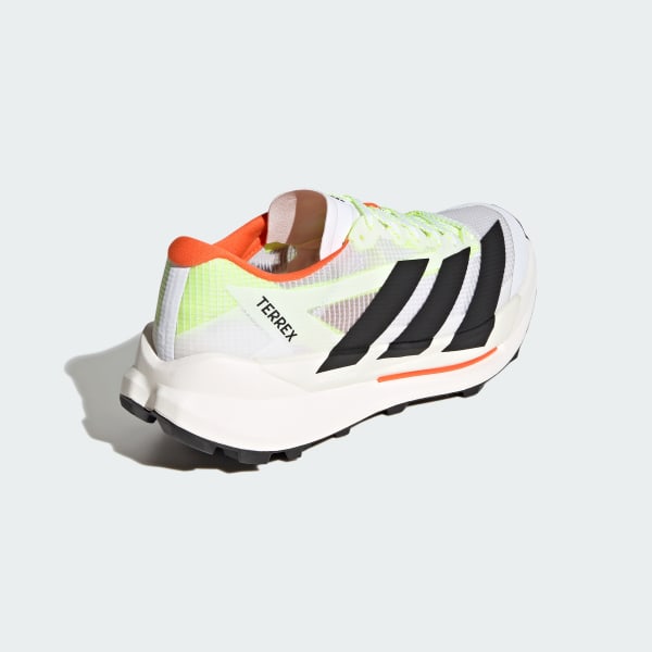 Details for adidas Terrex Agravic TT 越野跑鞋 白/黑/橙 HP7011