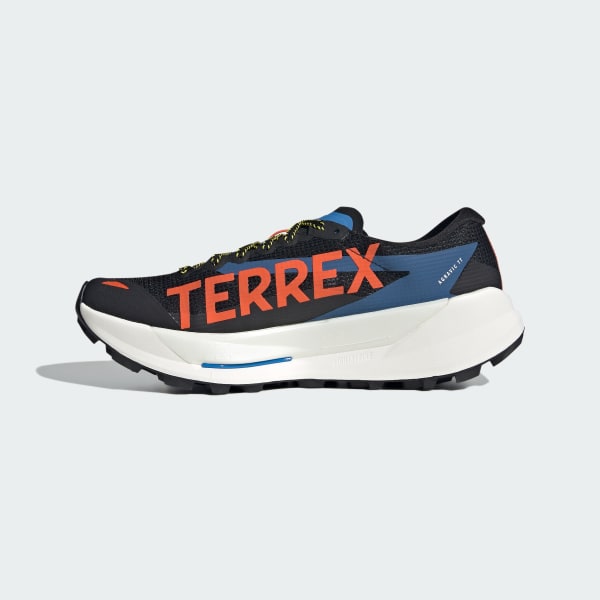 Details for adidas Terrex Agravic TT 越野跑鞋 黑/碳灰/光線藍 HP7010