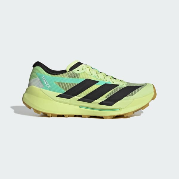 Adidas Terrex Agravic TT Trail Running Shoes Frozen Lemon/Core Black/Pulse Mint HQ5070