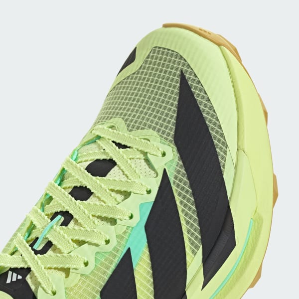 Sizing Adidas Terrex Agravic TT 越野跑鞋 冰檸檬/核心黑/薄荷綠 HQ5070