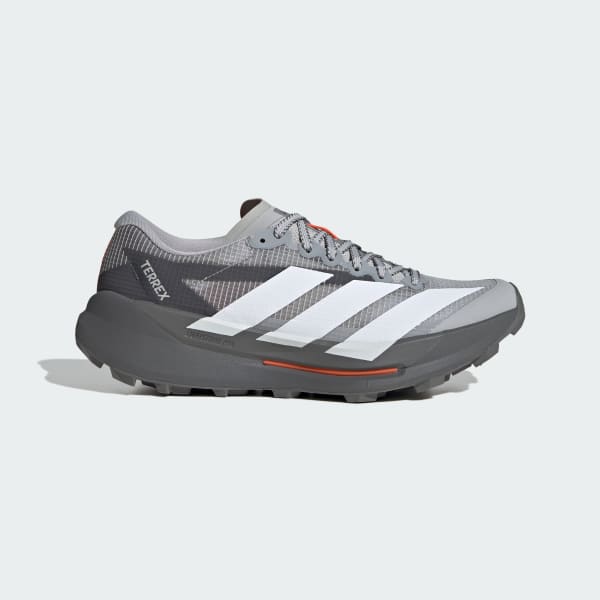 adidas Terrex Agravic TT Trail Running Shoes Grey Two/Cloud White/Reflective Silver JS3518