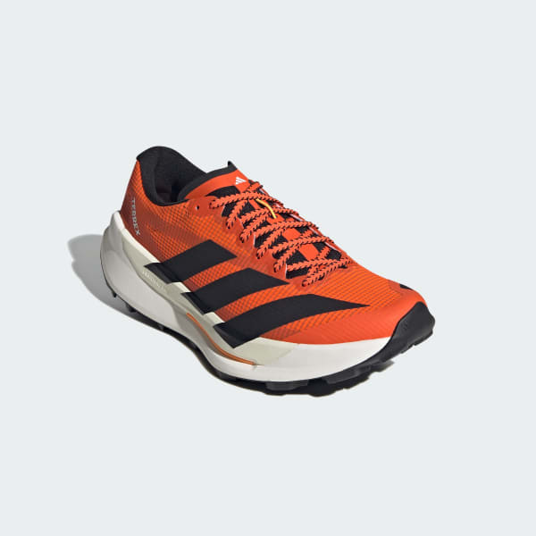Shop adidas Terrex Agravic TT 越野跑鞋 橘/黑/亮橘 JR9098