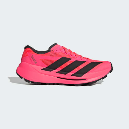 adidas Terrex Agravic TT Trail Running Shoes Solar Turbo/Core Black/Carbon LA7208