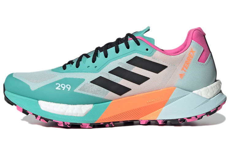 adidas Terrex Agravic Ultra Trail 'Blue Grey Pink' FY7630