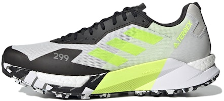 adidas Terrex Agravic Ultra Trail 'Grey Solar Yellow' FY7629 adidas Terrex Agravic Ultra Trail 'Grey Solar Yellow' FY7629
