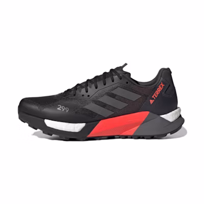 adidas Terrex Agravic Ultra Trail 'White Solar Yellow'