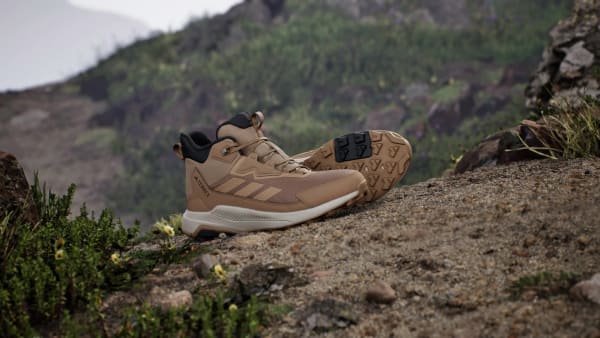 Lookbook Adidas Terrex Anylander Climawarm+ Hiking Shoes Cardboard/Cardboard/Core Black JS1431