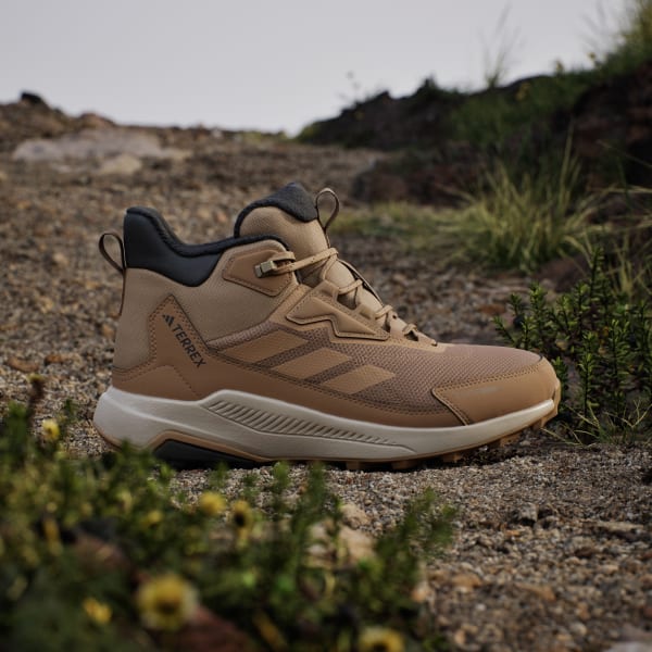 Shop Adidas Terrex Anylander Climawarm+ Hiking Shoes Cardboard/Cardboard/Core Black JS1431