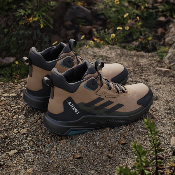 Details for Adidas Terrex Anylander Mid Rain.Rdy 登山靴 卡其色/黑色/橄欖綠 JQ9963