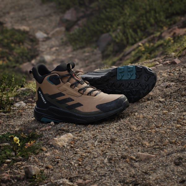 Cheap Adidas Terrex Anylander Mid Rain.Rdy 登山靴 卡其色/黑色/橄欖綠 JQ9963