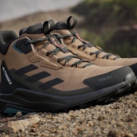 Adidas Terrex Anylander Mid Rain.Rdy 登山靴 卡其色/黑色/橄欖綠 JQ9963 1