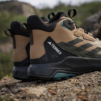 Adidas Terrex Anylander Mid Rain.Rdy 登山靴 卡其色/黑色/橄欖綠 JQ9963 2