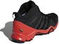 Shop adidas Terrex AX2R Mid GTX 舒適耐磨 高筒戶外功能鞋 黑紅色