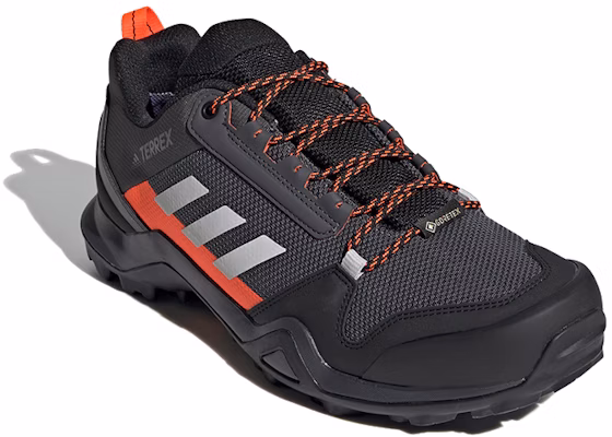 adidas Terrex Ax3 Gore-Tex 'Hitam Abu-Oranye' Sepatu Hiking FX4568 Lookbook adidas Terrex Ax3 Gore-Tex 'Hitam Abu-Oranye' Sepatu Hiking FX4568