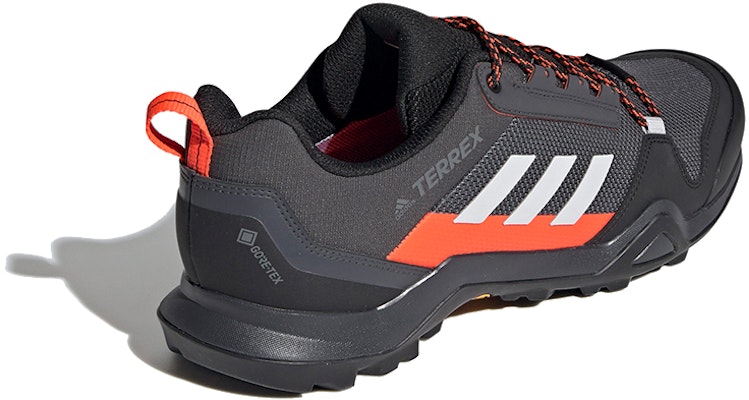 adidas Terrex Ax3 Gore-Tex 'Hitam Abu-Oranye' Sepatu Hiking FX4568 Shop adidas Terrex Ax3 Gore-Tex 'Hitam Abu-Oranye' Sepatu Hiking FX4568
